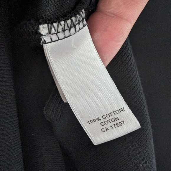 Banana Republic Black 1/4 Zip Sweater Corduroy Dark Academia Preppy ~ Size M - Picture 6 of 8